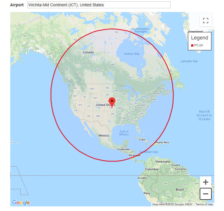 PC24 range map